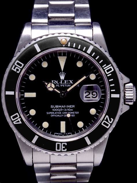 rolex submariner 1982|vintage rolex submariner watches.